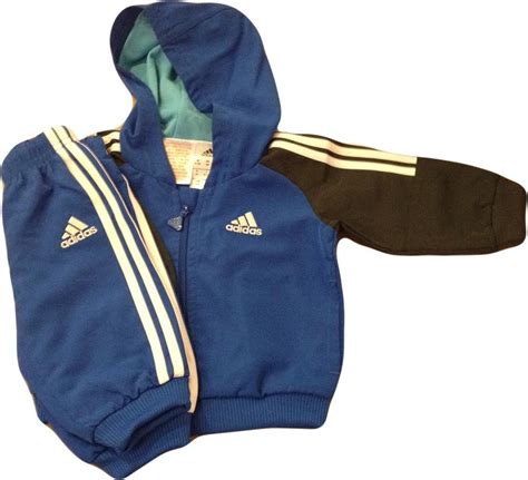 adidas trainingspak baby blauw|Adidas kinder trainingspak.